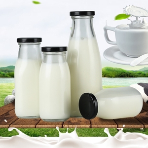 120ml <strong>Mini</strong> Clear Glass Jar for Jam Yogurt Smoothie Milk Split <strong>Bottle</strong> Sealed Free Sample - Product Image 4