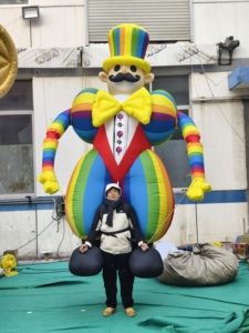 <span class=keywords><strong>Disfraz</strong></span> Inflable <span class=keywords><strong>de</strong></span> Payaso Gordo para Desfiles y Actuaciones en Escenarios, Marioneta Inflable <span class=keywords><strong>de</strong></span> Payaso para Procesiones al Aire Libre - Product Image 4