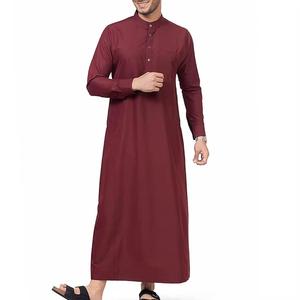 Nuevos hombres Jubba Thobe árabe ropa islámica invierno musulmán Arabia Saudita árabe Abaya Dubai túnicas largas suéter caftán tradicional - Product Image 1