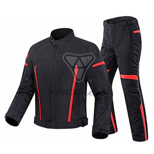 Men's Reflective 3/4 Waterproof Leather Windproof Motorcycle Jacket Sportswear with CE Approved <b>Protectors</b> Removable Lining - Product Image 1