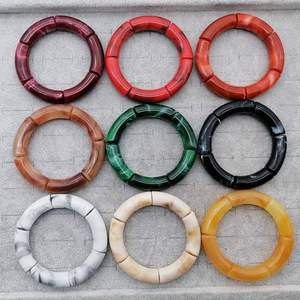 Pulseras elegantes de resina para mujer, Pulseras de Moda únicas, joyería de declaración, pulseras de resina de moda, diseño ligero - Product Image 4