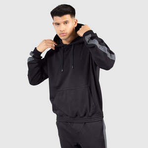 Wholesale Pullover Heavyweight 100% Cotton Hoodie Men Custom Embroidery Logo 500 Gsm <b>Bulk</b> Blank French <b>Terry</b> Oversized Hoodies - Product Image 3