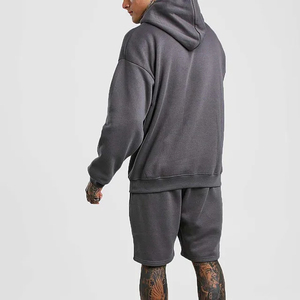 Survêtement décontracté à capuche pour homme, logo personnalisé en gros, 100% coton, haute qualité, mode pour vêtements personnalisés locaux à prix avantageux - Product Image 5