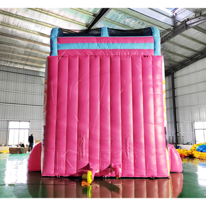 055mm PVC Tarpaulin <b>Inflatable</b> Candy <b>Slide</b> Combo for Commercial Rental - Product Image 1