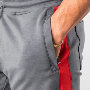 Custom Men <b>Slim</b> Fit Solid Woolen <b>Jogger</b> Pants Breathable Quick Dry Athletic Trousers Lightweight Elastic Waist Drawstring Side - Product Image 4