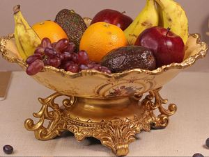 Frutero con estampado de flores Cuenco de almacenamiento Premium antiguo - Product Image 6