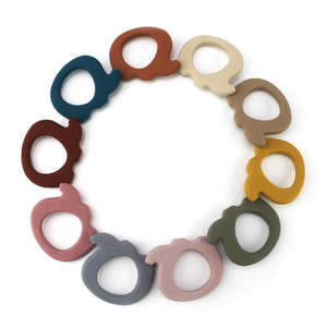 Juguete de Silicona para Bebés, Anillo de Dentición de Grado Alimenticio, Libre de BPA, para Alimentación y Lactancia, Diseño Nuevo 2026, Multicolor, Elefante - Product Image 3