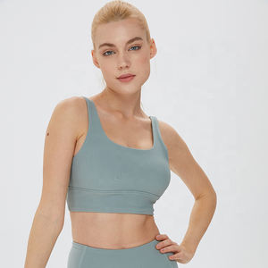 Ropa deportiva de entrenamiento para gimnasio, conjuntos de Yoga de dos piezas de secado rápido para mujer con logotipo personalizado hecho en Pakistán - Product Image 2