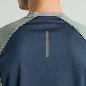 Conjunto Deportivo de 2 Piezas para Hombre, Talla Grande, Ligero, Transpirable, Ecológico, Informal de Verano, con Detalles Reflectantes, Color Sólido - Product Image 5