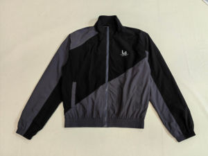 Veste coupe-vent pour homme, style streetwear vintage, respirante, avec logo personnalisé imprimé, pour l'automne |   Ensemble de survêtement en nylon deux pièces, veste et pantalon de survêtement - Product Image 3