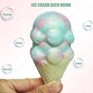 Bombe da Bagno Frizzanti all'Aroma di Gelato per Bambini, Tempo di Relax in Acqua con Bolle Schiumose - Product Image 3