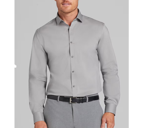 Venta caliente de los hombres de diseño delgado antiarrugas transpirable Camisa de algodón de manga larga Formal/Casual elegante liso teñido BD para el verano - Product Image 4