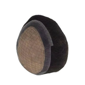 100% Human Hair silk Pro Remy Virgin Raw Toupee Wig Taz Indian Hair - Product Image 4