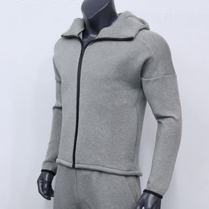 Conjuntos transpirables de talla grande de secado rápido para hombre de Invierno Polar antiarrugas cómodo entrenamiento deportivo gimnasio chándal para hombre - Product Image 5
