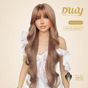 (US Only) Regina-DWY 14 Perruque Lace Front sans colle, blonde sale, avec dentelle transparente - Product Image 5