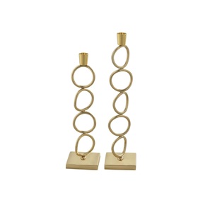 Portavelas de metal de diseño único adecuado para espacios de meditación estudios artísticos e interiores creativos para el hogar - Product Image 6