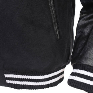 Veste universitaire de qualité supérieure Matériau véritable pour manches en cuir Veste universitaire pour hommes quantité minimale de commande bas Vestes universitaires à bas prix pour hommes - Product Image 5
