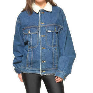 Chaqueta Vaquera de Invierno para Mujer, Calidad Premium, Personalizable OEM/ODM, Transpirable, de Algodón, Moda Otoñal, Talla XL, Venta en Línea, con Remaches - Product Image 5