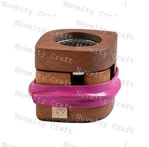 ที่วางธูปทำมือสำหรับรอมฎอนและของขวัญสำหรับบ้านตะวันออกขนาดกลางแกะสลักทำจากไม้สไตล์อาหรับ - Product Image 4