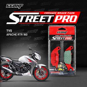 Pastillas de Freno Semicerámicas TVS RTR 160 Street Pro - Nuevas - Product Image 1