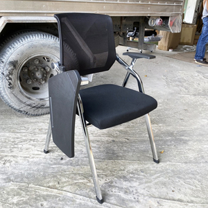 Modern Style Folding Office <b>Chair</b> Adjustable Height Mesh Back <b>Table</b> MFGB01-02 Lift <b>Chair</b> Foam Fabric PU Adjustable Headrest - Product Image 3