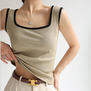 เสื้อกล้ามระบายอากาศน้ำหนักเบาสำหรับผู้หญิง, เสื้อคอตตอน/ใยไผ่สำหรับใส่ตาข่าย - Product Image 5