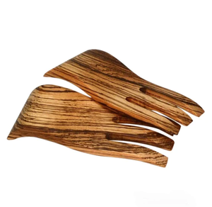 Cuchara de mano para ensalada de madera de acacia Natural, conjunto de ensaladas para mezclar y combinar - Product Image 5