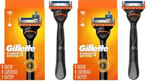 Rasoir Gillette Fusion5 Power pour hommes, 1 manche de rasoir Gillette Power + 1 lame de rechange, (lot de 2) - Product Image 2