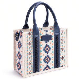 Große Kapazität Damenhandtaschen Western Bohemian Schulter-Umhängetasche Einkaufstasche Reise-Azteken-Tasche - Product Image 6
