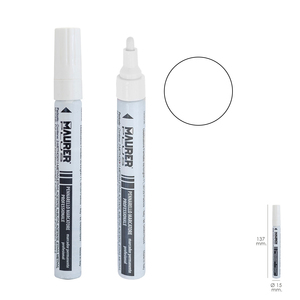 Professional Construction <b>Marker</b> Pen <b>Permanent</b> Paint White - Product Image 1