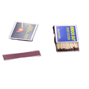 2023 Top Selling Premium Quality Match Sticks Boxes no Genuine Market Price segurança match paper boxes