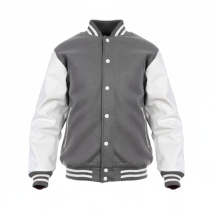 Custom Varsity <b>Jacket</b> Polyester Cotton Vintage Baseball <b>Jacket</b> Embroidered Logo Blank OEM Wholesale Streetwear Varsity <b>Jacket</b> - Product Image 2