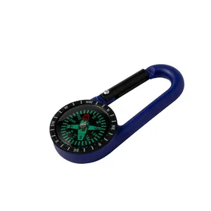 Bussola Personalizzabile con Moschettone Clark, Gadget di Navigazione Personalizzato - Product Image 1