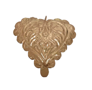 Vente en gros Décoration murale cœur en feuille d'or écologique Cœur en métal fait à la main pour mariage et décoration de Noël - Product Image 2