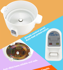 Olla Arrocera Automática de Tambor para Uso en Restaurantes, Olla Interior de Aluminio con Revestimiento Antiadherente, Taza Medidora Digital - Product Image 6