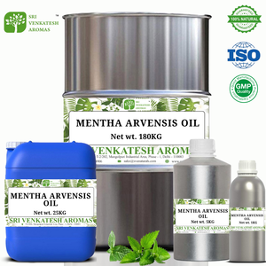 Mentha Arvensis Huile 100% Pure Mentha Arvensis Refroidissement Rafraîchissant Qualité Thérapeutique - Product Image 2