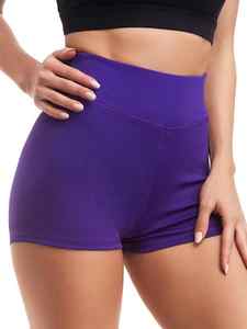 Shorts de sport pour homme, best-seller, taille mi-haute, leggings de yoga sans couture, effet push-up, entraînement décontracté, respirant, séchage rapide, uni - Product Image 4