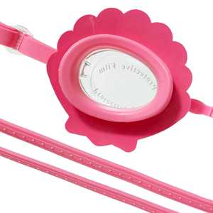 Gafas de Natación Juveniles con Diseño de Concha Marina Rosa, Inspiradas en Sirenas, Antivaho, Protección UV, Ajustables, Pedido de Fábrica - Product Image 1