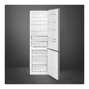 Ensemble réfrigérateur et congélateur encastrable sans givre en acier inoxydable classe E FC200XEU 60x59.2x200cm - Product Image 2