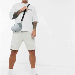 2026 New Custom Men's Jersey T-Shirt and Shorts <b>Set</b> New Design 100% Cotton Affordable Summer Oversize Style Twin <b>Set</b> For Unisex - Product Image 1