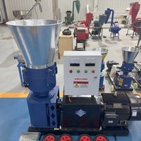 Machine à granulés d'aliments pour volailles, porcs et bovins, prix d'usine, avec une production stable et une puissance moteur élevée