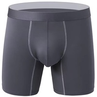 Sous-vêtements Boxer pour Hommes Personnalisables OEM/ODM avec Logo, Respirants, Anti-bactériens, Séchage Rapide, Écologiques, Antistatiques, Sans Coutures