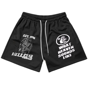 Crainte Dieu Crâne Imprimer Shorts Hommes Femmes Rue Quotidien Haute Qualité Polyester Casual Basketball Shorts Été Nouveau High Street - Product Image 6