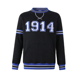 เสื้อสเวตเชิ้ต Zeta Phi Beta Sorority แบบขายดีที่สุด ผลิตตามสั่ง ขายส่ง ปักลายเชนิลล์ เสื้อผ้ามหาวิทยาลัย ZPB สไตล์ลำลอง สตรีทแวร์ - Product Image 1