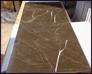 Azulejos de Mármol Marrón Café para Decoración del Hogar en Pakistán, Tamaños Personalizados, Azulejo de Mármol Marrón Café de Piedra Natural, Revestimiento de Paredes y Pisos de Lujo - Product Image 2