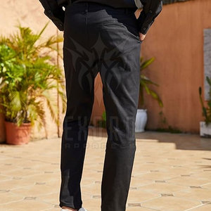 Pantalon décontracté léger pour homme, coupe ajustée, coton et polyester, haute qualité, nouvelle arrivée en ligne, best-seller - Product Image 6