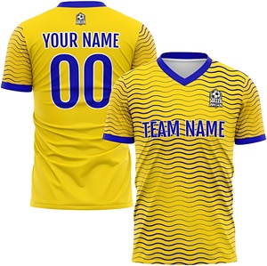 Camiseta de Fútbol Personalizada 2026, Sublimada, de Alta Calidad, para Hombre, de Poliéster/Algodón, Premium, Manga Corta, Ecológica, de Secado Rápido, de Fábrica - Product Image 1