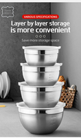 Vente en gros de bols à salade avec lavabo en acier inoxydable vaisselle personnalisée ensemble de bols de service en verre et métal pour le riz Occasions