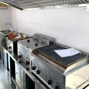 Remolque de Comida Remolcable de Aluminio y Fibra de Vidrio de 350X200cm con Electrodomésticos de Cocina, Rastreo GPS y Resistencia a la Oxidación - Product Image 4