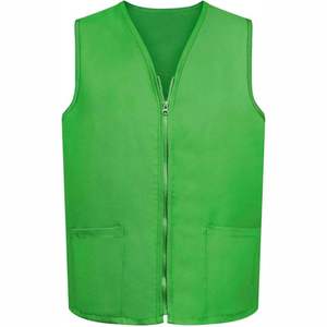 Chaleco de trabajo de hombre de invierno a prueba de viento de lona transpirable de alta calidad con diseño LAVADO DE 5 dimensiones con múltiples bolsillos - Product Image 5